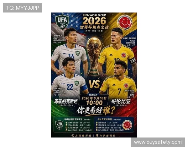 2026年世界杯乌兹别克斯坦VS哥伦比亚胜率走势及比赛关键因素深度解析